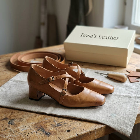 Rosa's Amara Leather Shoes