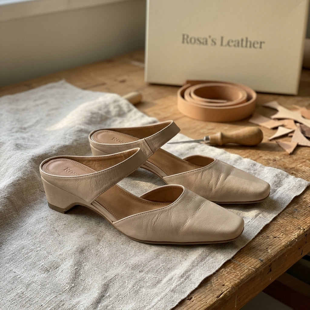 Rosa's Liviana Leather Shoes
