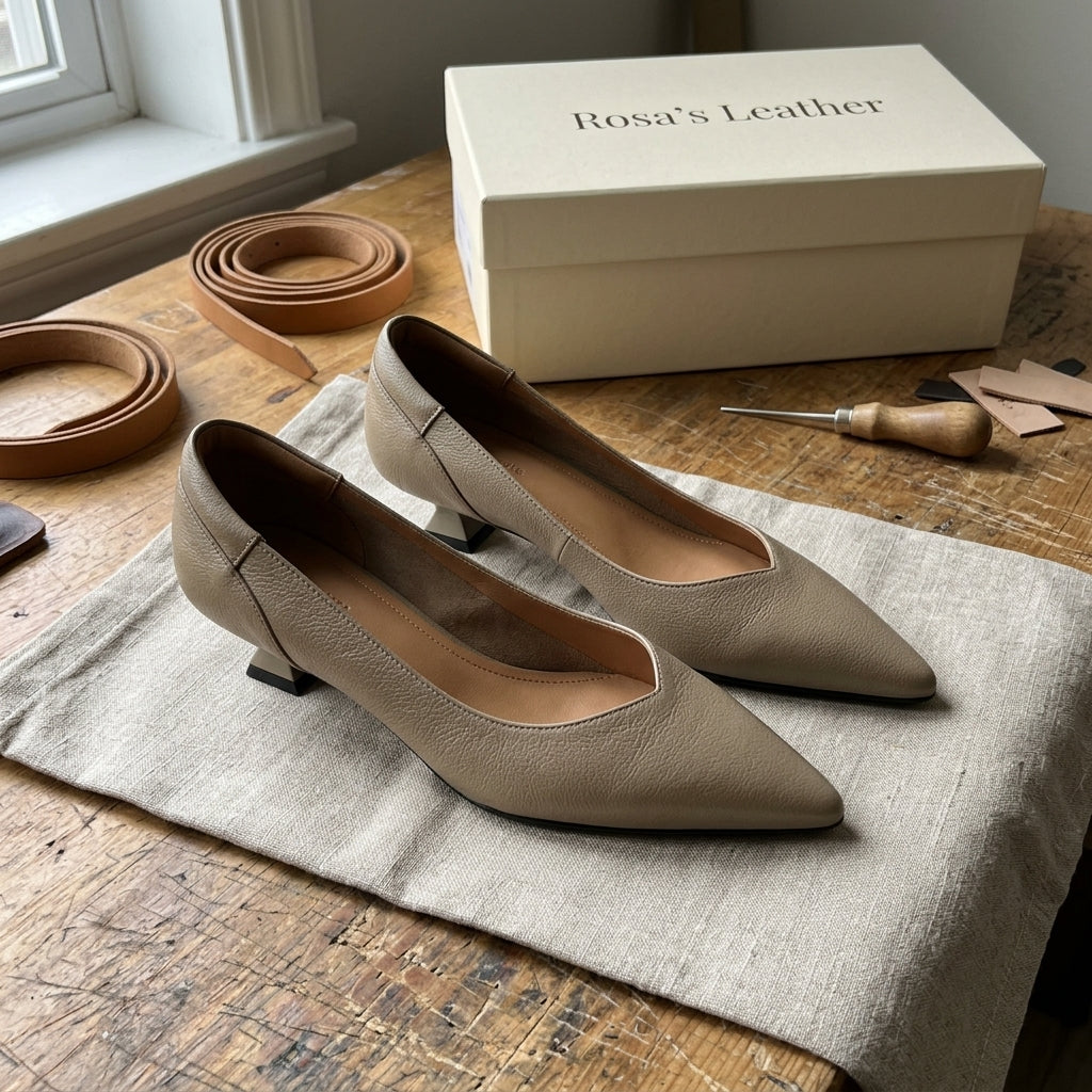 Rosa's Marenza Leather Shoes