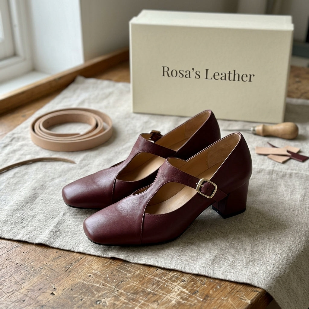 Rosa's Cassiella Leather Shoes
