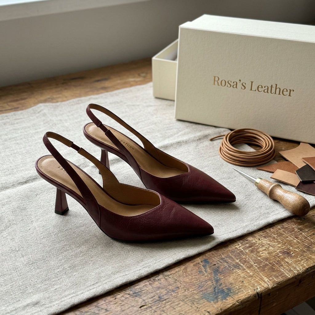 Rosa's Solvenia Leather Shoes