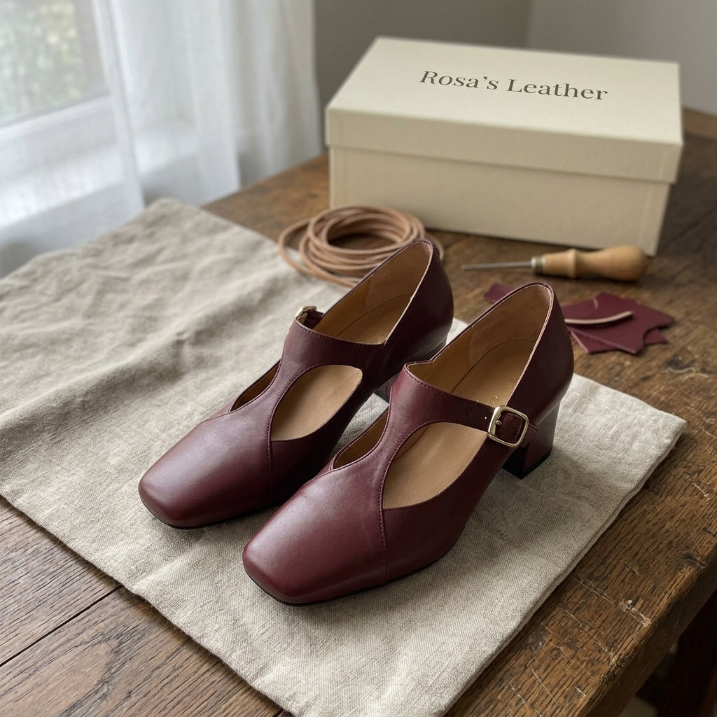 Rosa's Valentina Leather Shoes