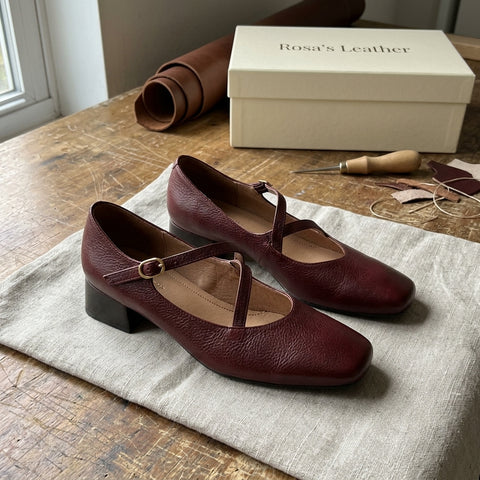 Rosa's Marvelle Leather Mary Janes