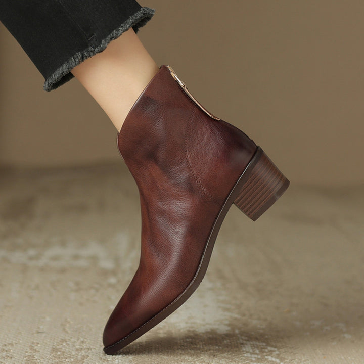 Rosa's Ardena Leather Ankle Boots