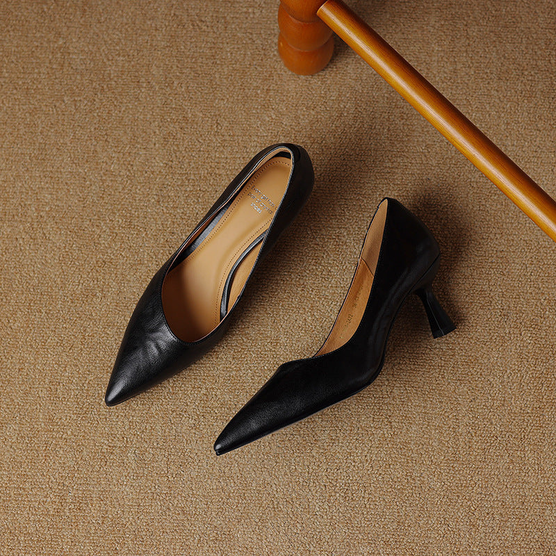 Rosa's Mirelle Leather Pumps