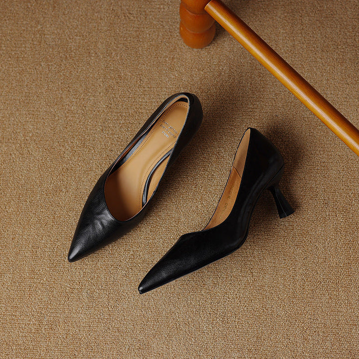 Rosa's Mirelle Leather Pumps