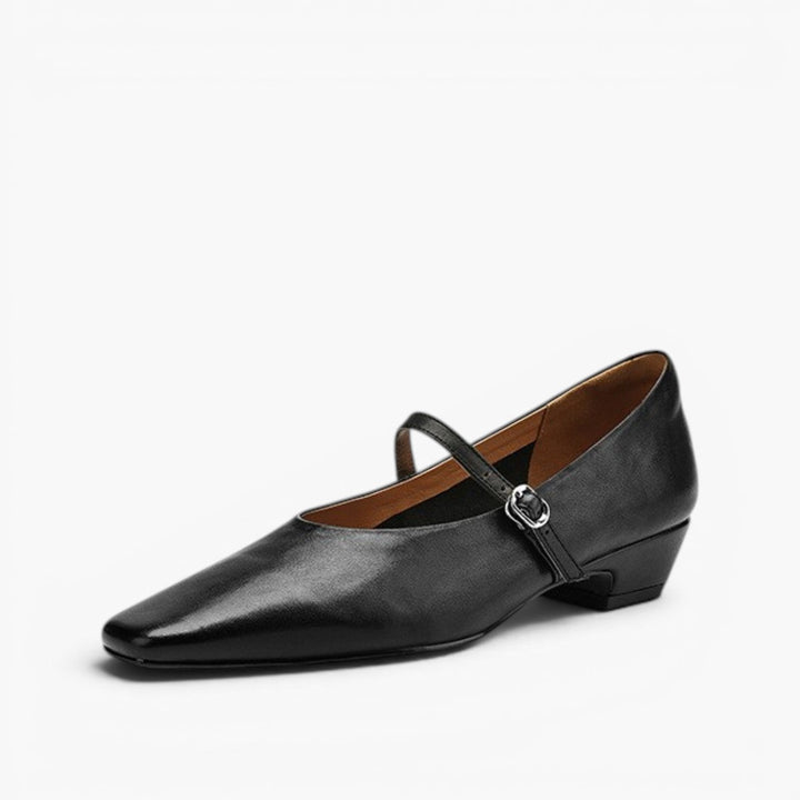 Rosa's Cedrine Leather Pumps