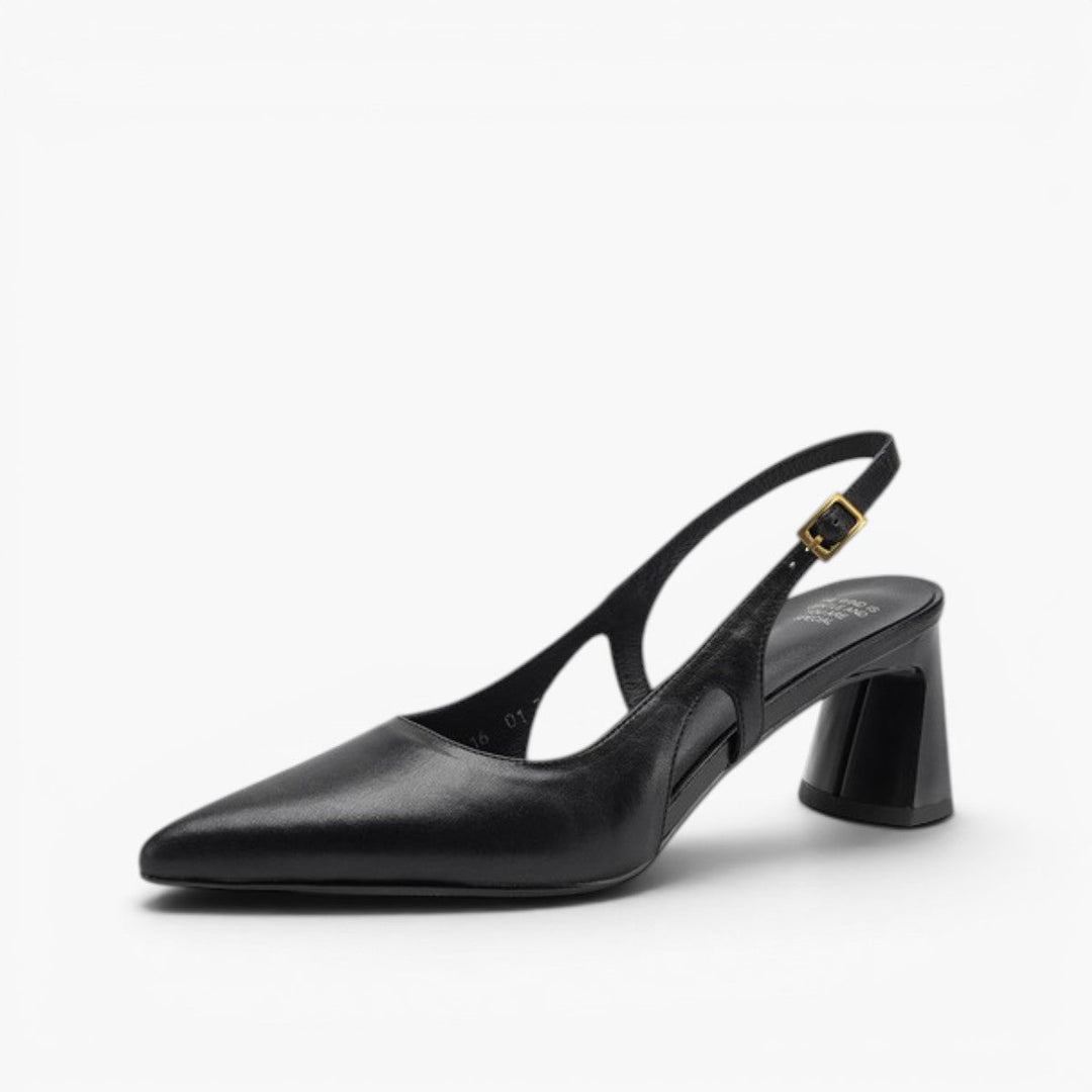 Rosa's Cielle Slingback Leather Heels