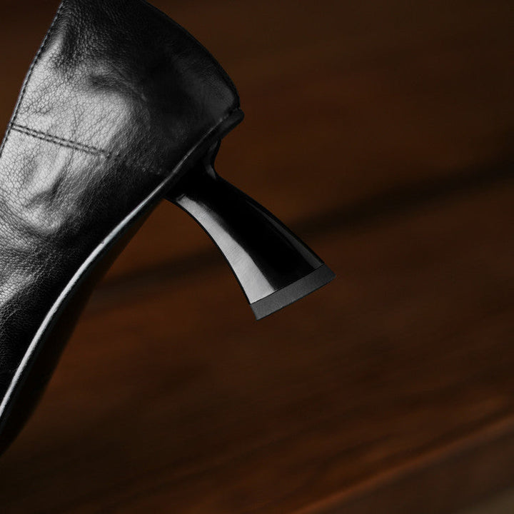 Rosa's Riva Sculpted Leather Pumps