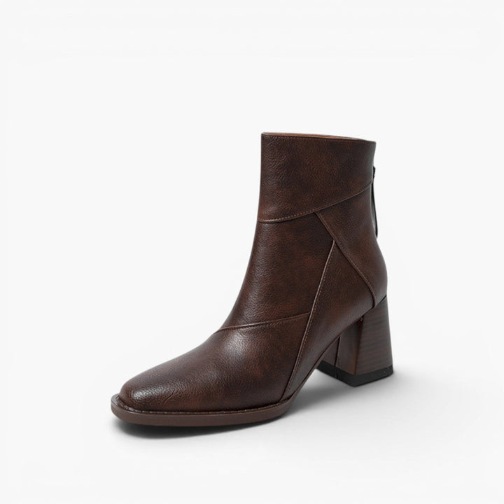 Rosa's Erisen Block-Heel Leather Boots