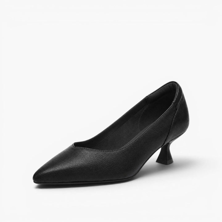 Rosa's Lunare Sculpt Leather Pumps