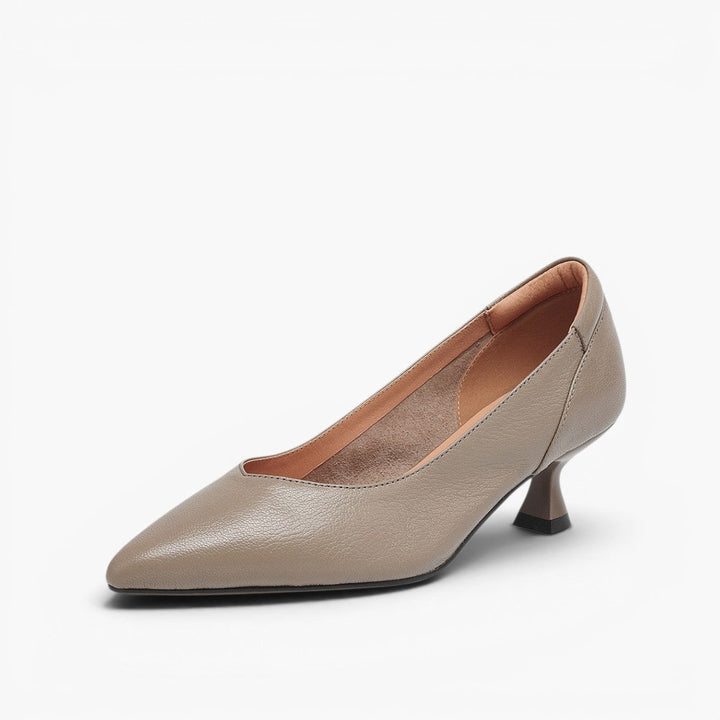 Rosa's Lunare Sculpt Leather Pumps