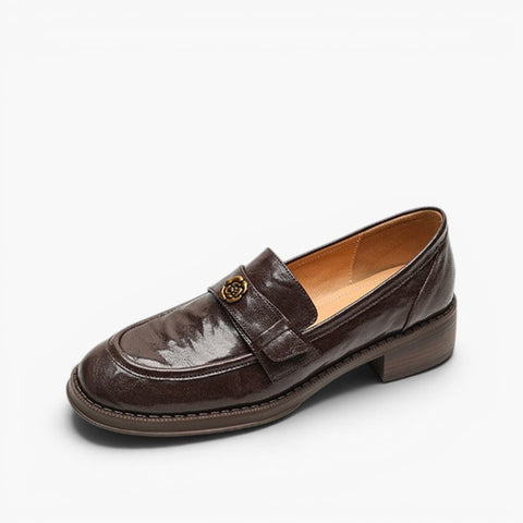 Rosa's Morrelle Leather Loafers