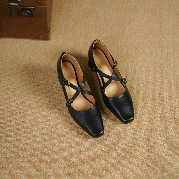 Rosa's Amara Leather Shoes
