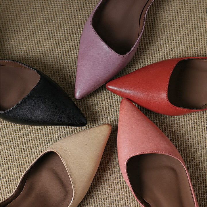 Rosa's Ceyra Leather Heels