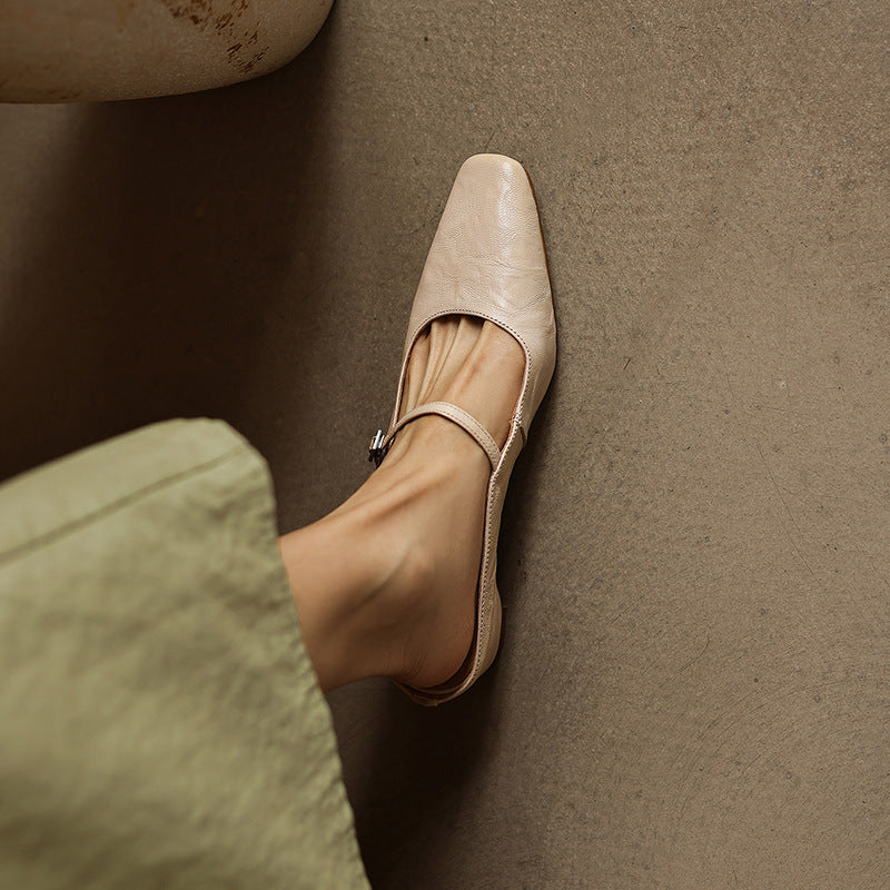 Rosa's Serafina Leather Mary Janes
