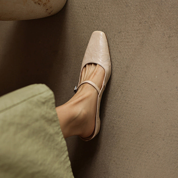 Rosa's Serafina Leather Mary Janes