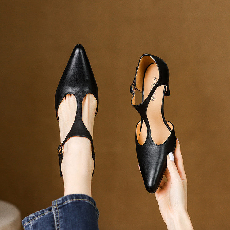 Rosa's Ambretta Leather Shoes