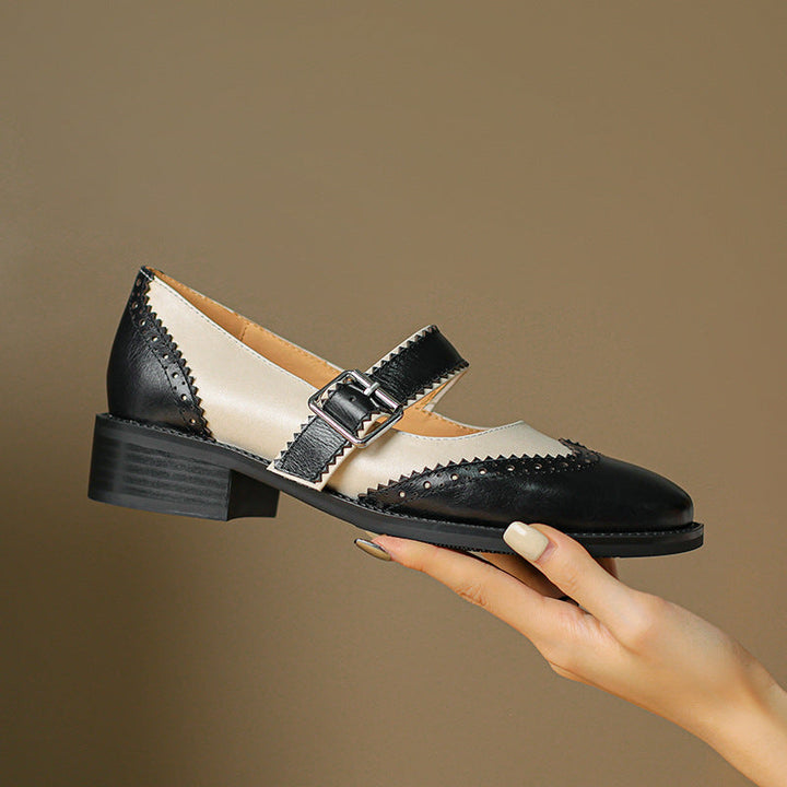 Rosa's Morren Leather Mary Janes