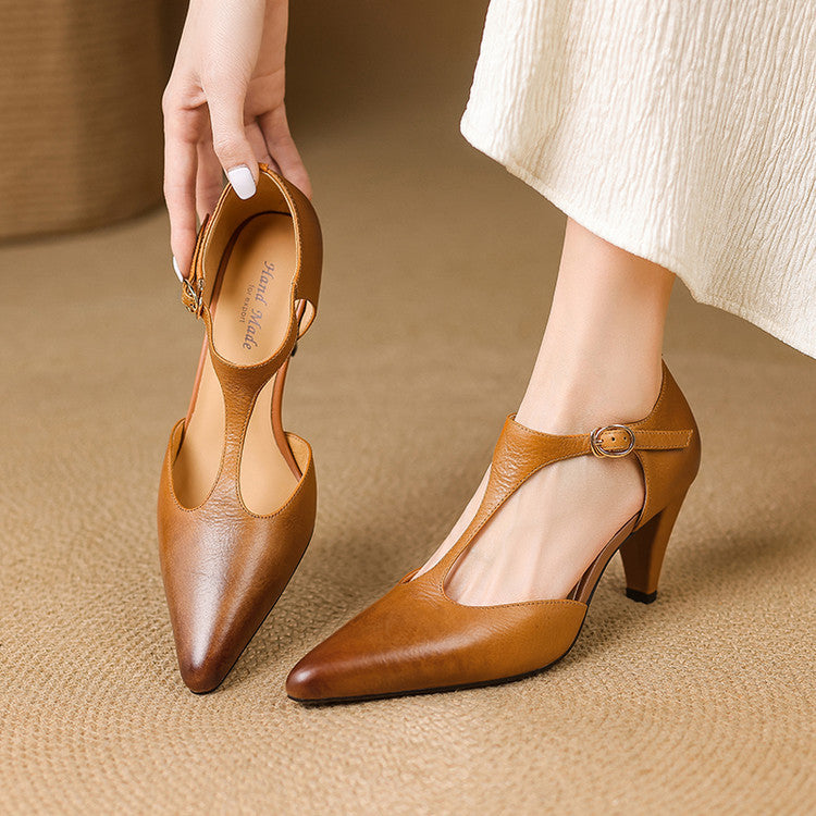 Rosa's Ambretta Leather Shoes