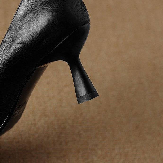 Rosa's Cymara Leather Heels