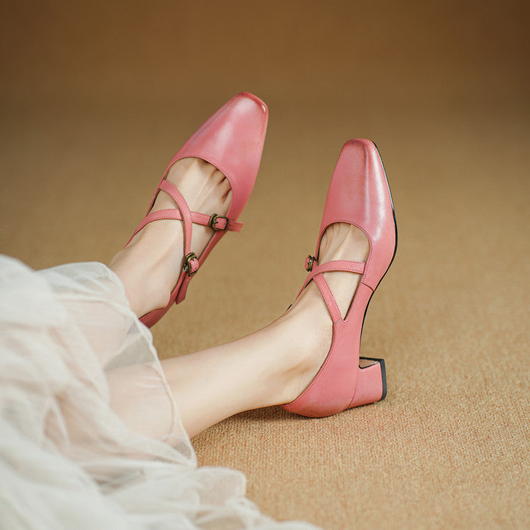 Rosa's Amara Leather Shoes