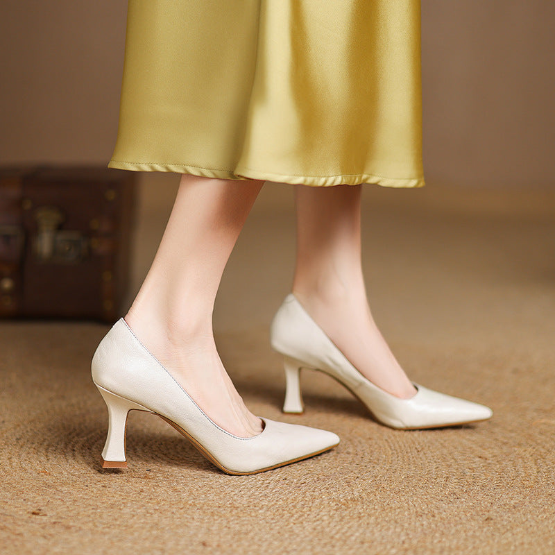 Rosa's Mirelle Leather Pumps