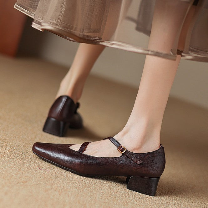 Rosa's Marvelle Leather Mary Janes