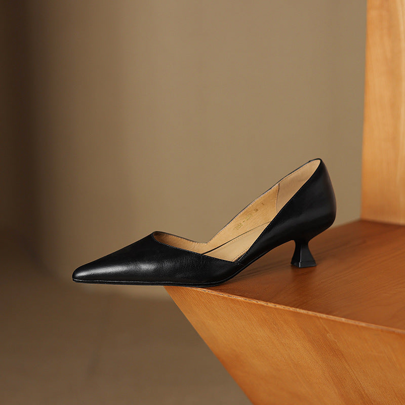 Rosa's Ceyra Classic Leather Heels