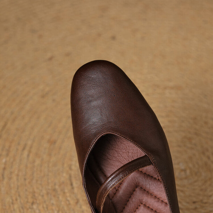 Rosa's Aurelle Strap Leather Mary Janes