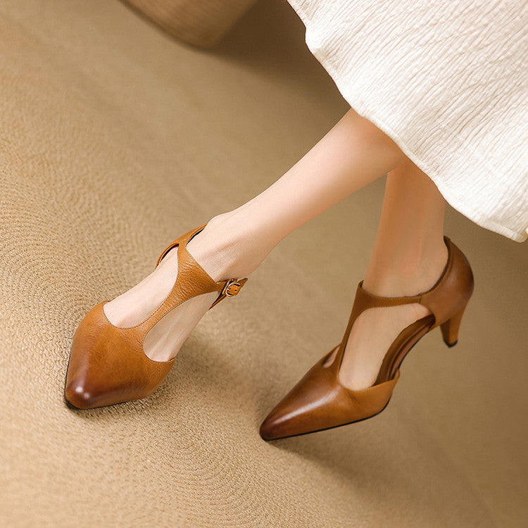 Rosa's Ambretta Leather Shoes
