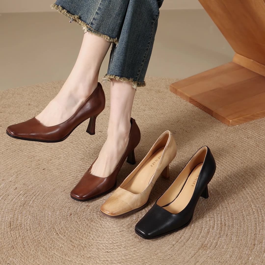 Rosa's Elenya Leather Flats