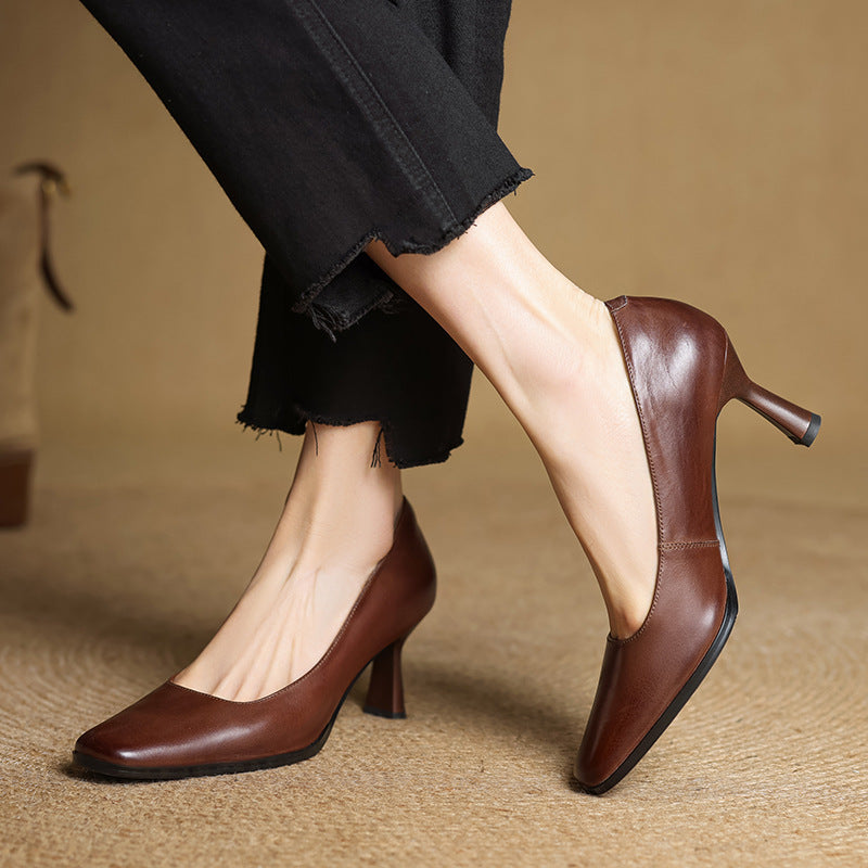 Rosa's Elenya Leather Flats