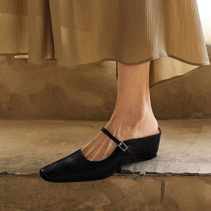 Rosa's Serafina Leather Mary Janes
