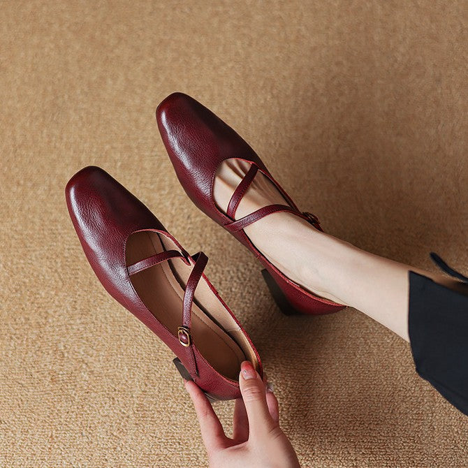 Rosa's Marvelle Leather Mary Janes