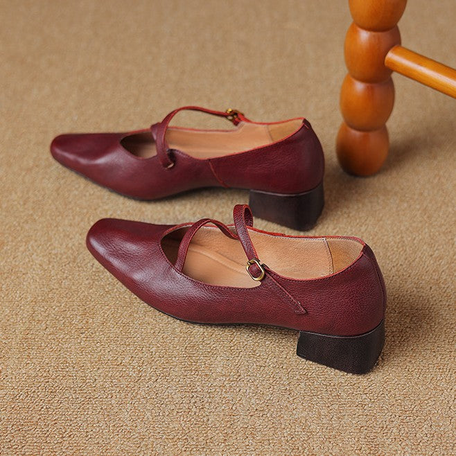 Rosa's Marvelle Leather Mary Janes