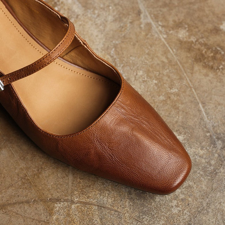 Rosa's Serafina Leather Mary Janes