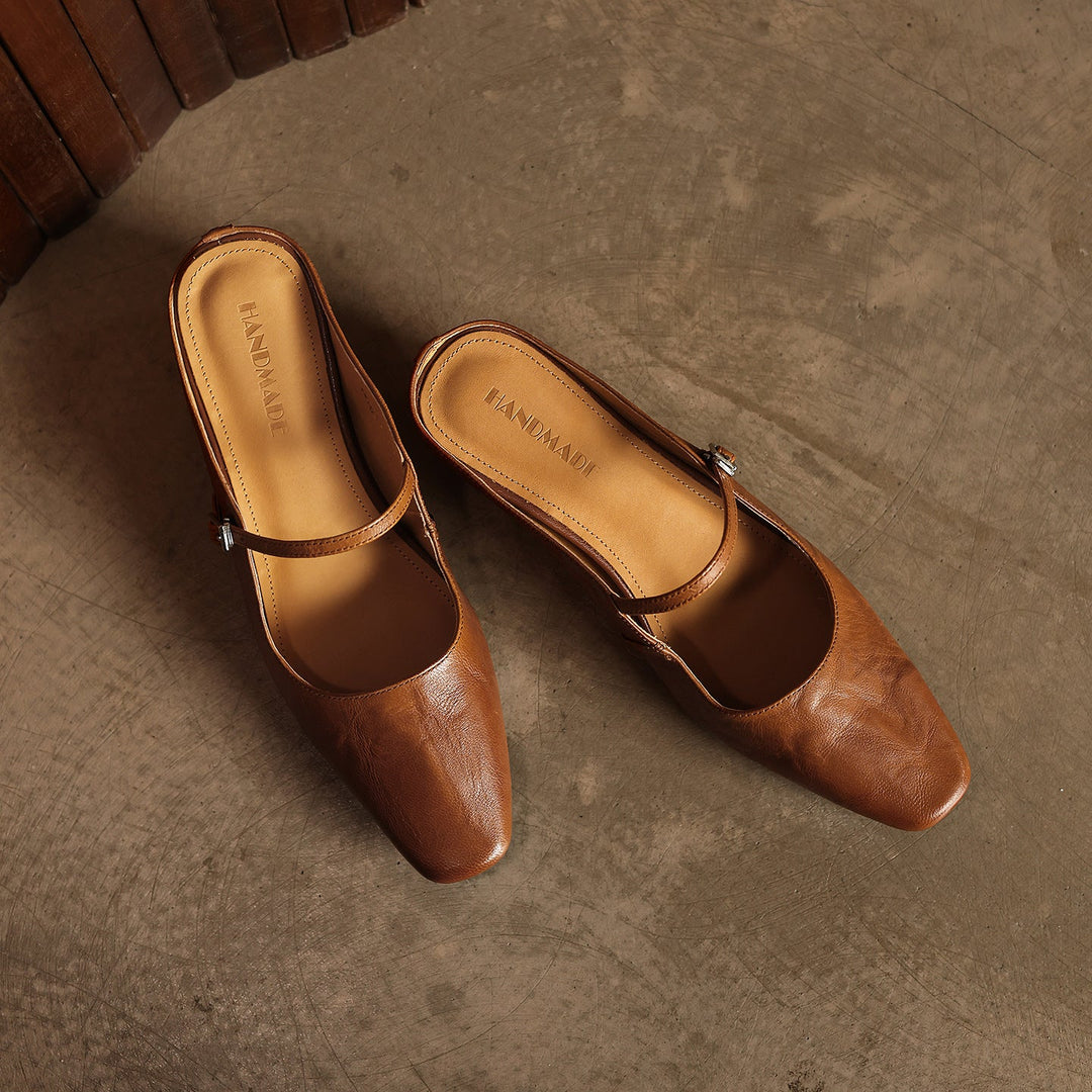 Rosa's Serafina Leather Mary Janes