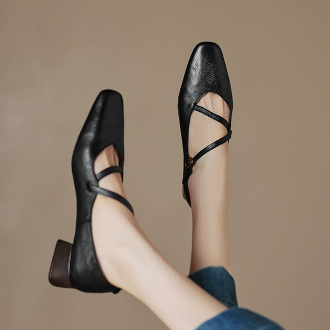 Rosa's Marvelle Leather Mary Janes