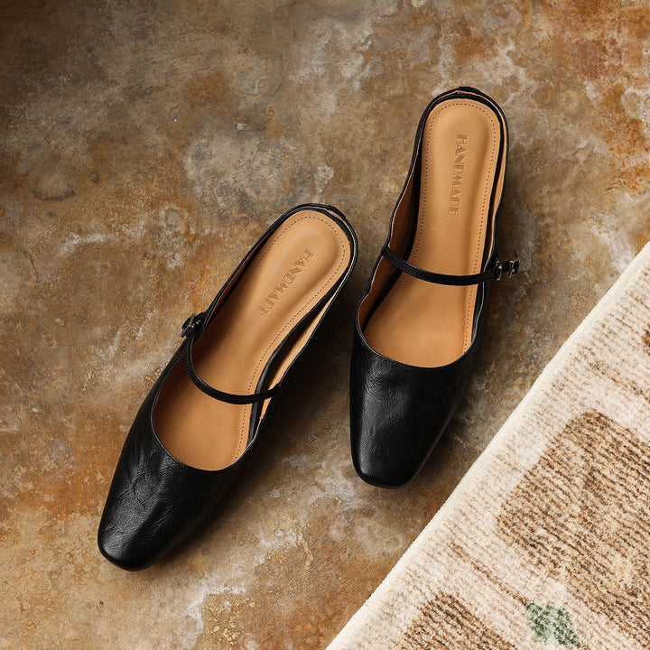 Rosa's Serafina Leather Mary Janes