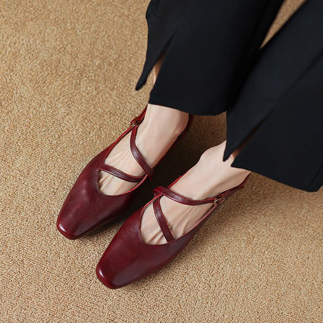 Rosa's Marvelle Leather Mary Janes