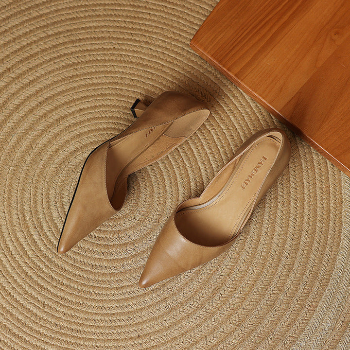 Rosa's Ceyra Classic Leather Heels