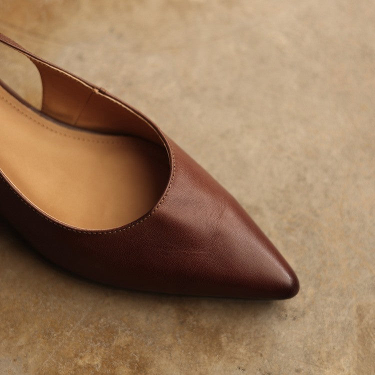 Rosa's Margherita Leather Shoes