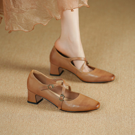 Rosa's Amara Leather Shoes