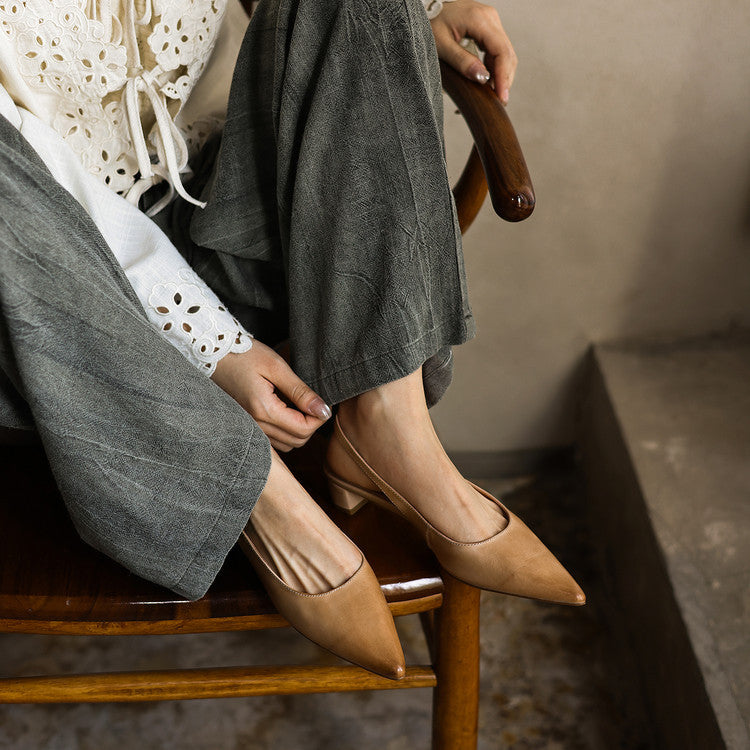 Rosa's Margherita Leather Shoes