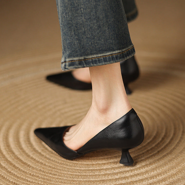 Rosa's Ceyra Classic Leather Heels