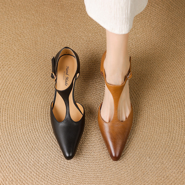 Rosa's Ambretta Leather Shoes