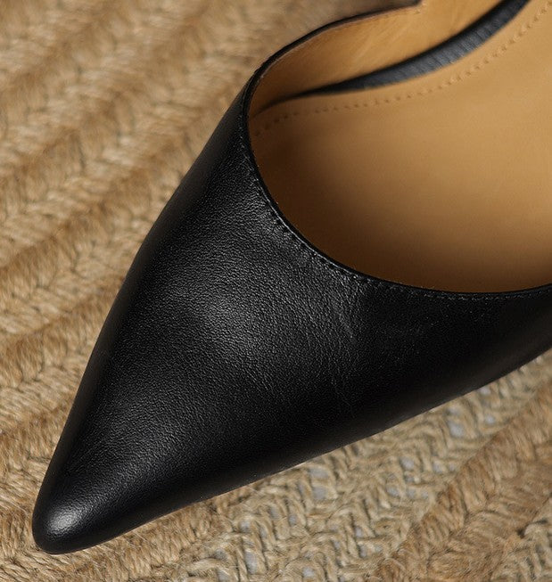 Rosa's Ceyra Classic Leather Heels