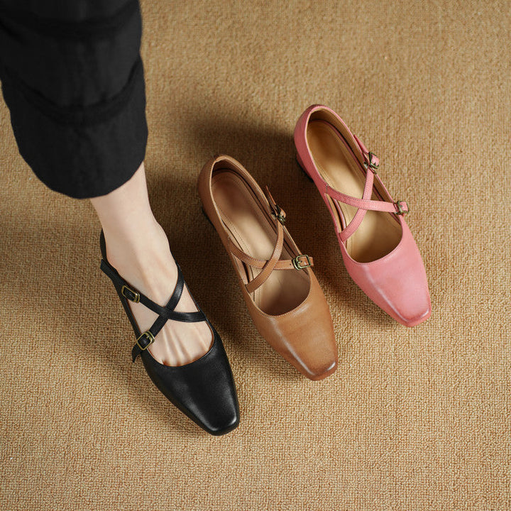 Rosa's Amara Leather Shoes