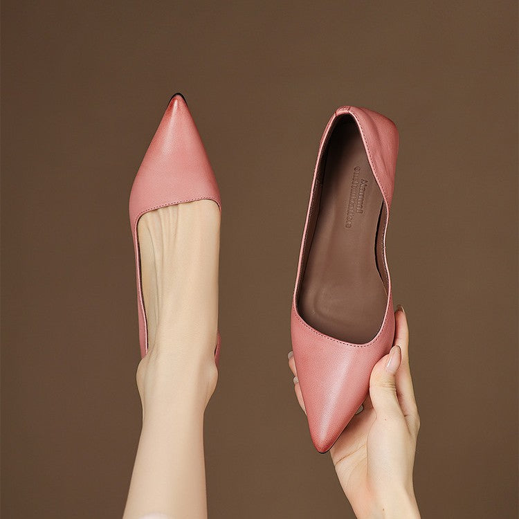 Rosa's Ceyra Leather Heels